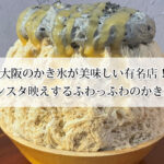 大阪のかき氷が美味しい有名店8選！インスタ映えするふわっふわのかき氷！