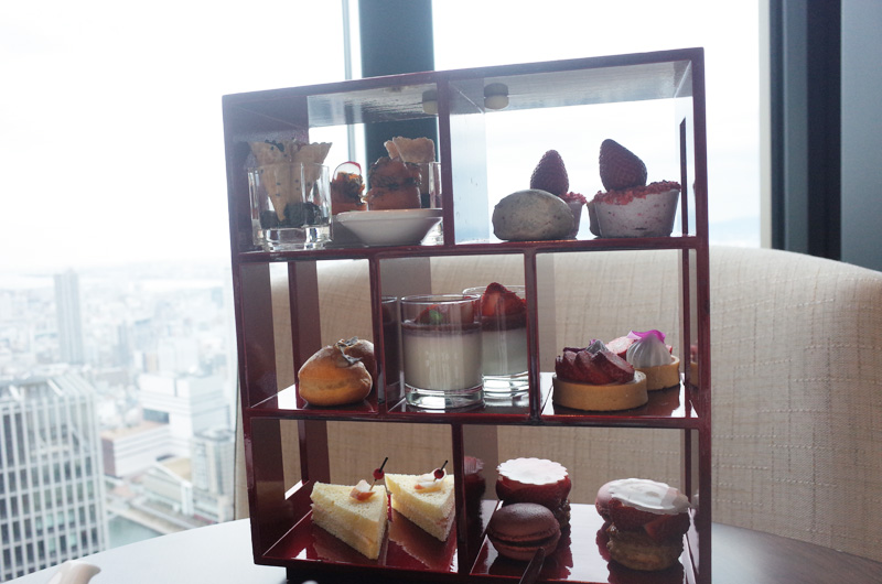 実際に体験したアフタヌーンティーのセット