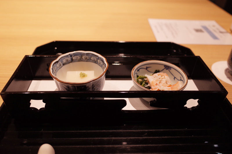 会席料理の先付け